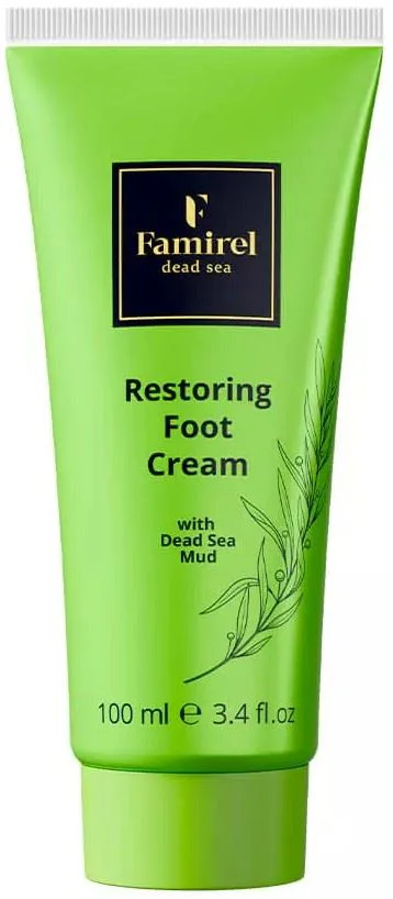 image for Crema Famirel pentru picioare reparatoare cu namol din Marea Moarta, 100 ml foto