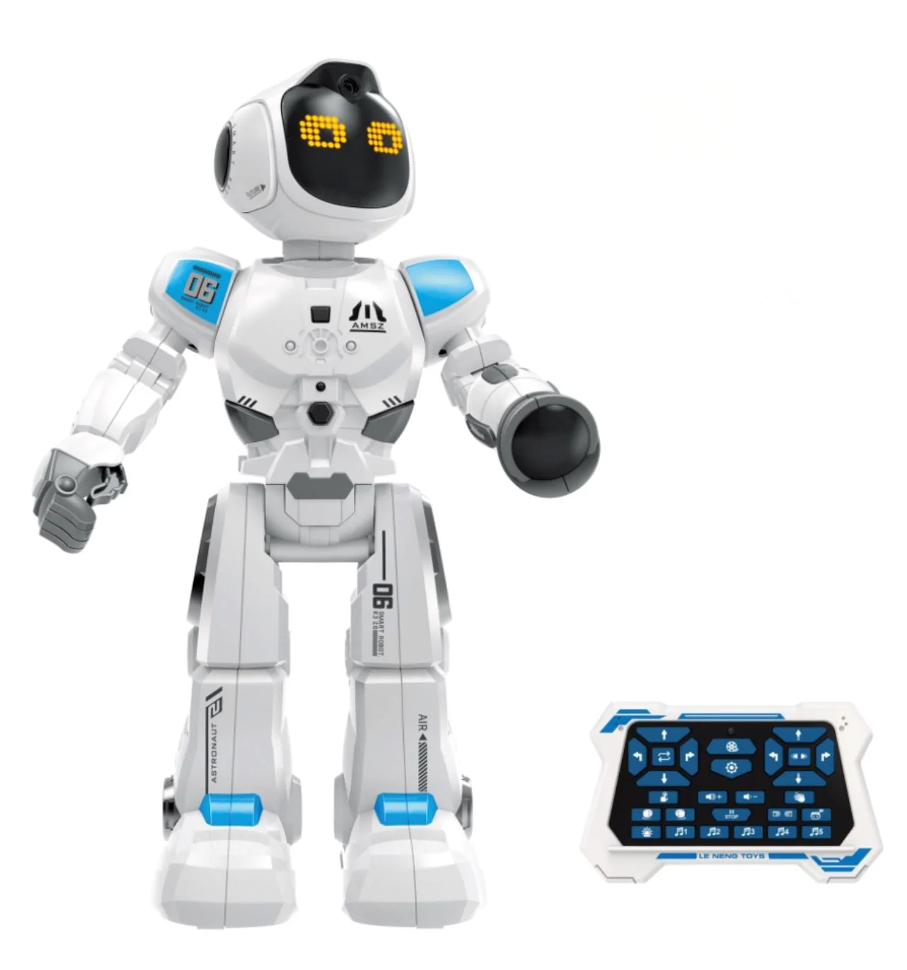 image for Интерактивная игрушка Le Neng Toys Интеллектуальный робот с пультом, 38 см foto