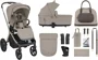 Carucior 2 in 1 KikkaBoo Goya Platinum Champagne foto