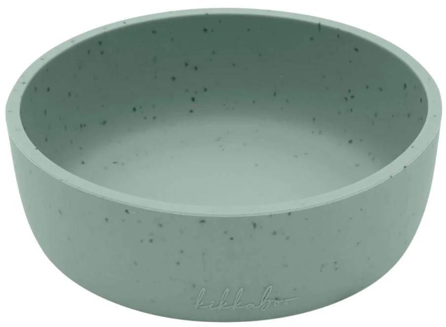 image for Силиконовая миска KikkaBoo Platinum Sage (6+ мес.), 200 мл foto