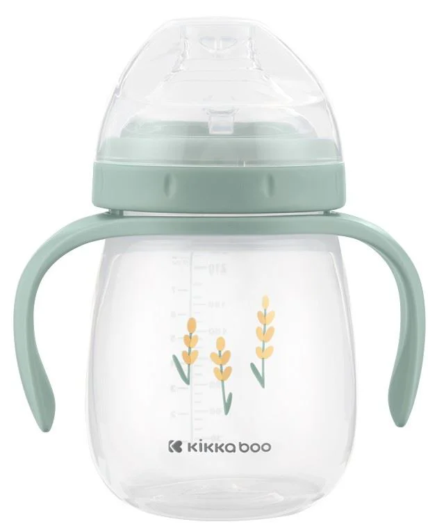 image for Cana din silicon cu nasuc moale KikkaBoo Sleepy Sheep, 240 ml foto