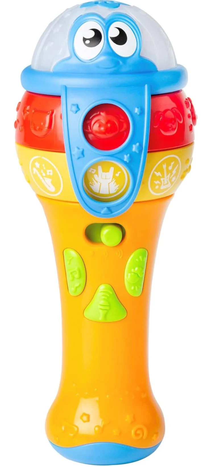 image for Jucarie muzicala Winfun bebelusi Microfon cu sunete si lumini foto