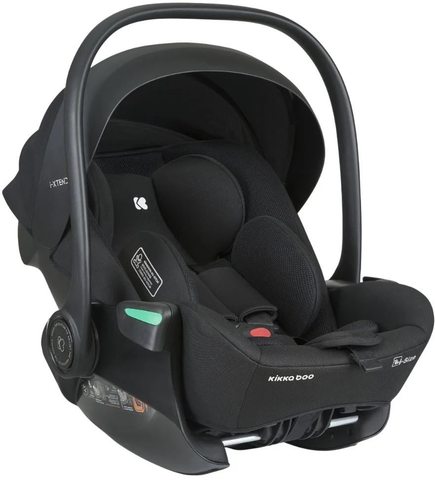 image for Scoica auto KikkaBoo i-Xtend i-Size Black, 40-87 cm foto