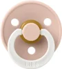 Suzeta rotunda din latex BIBS Glow Blush (6-18 luni) foto