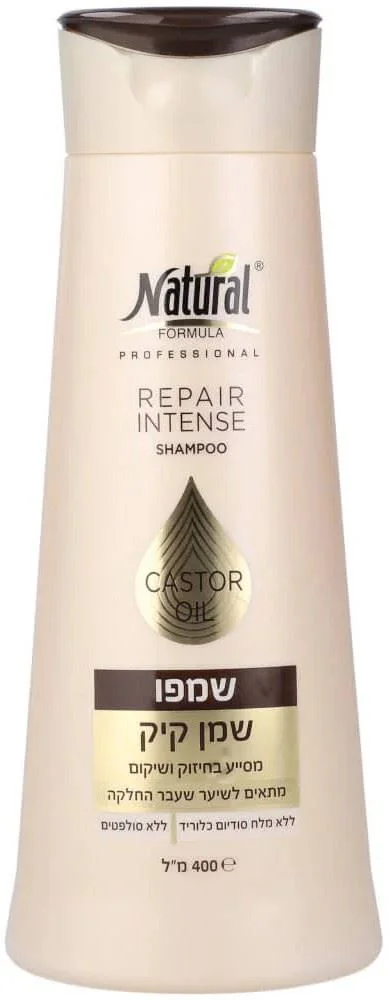 image for Шампунь с касторовым маслом Natural Formula Castor Oil, 400 мл foto
