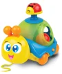 Игрушка Winfun Улитка с колесами, звуками и шнурком для тяги foto