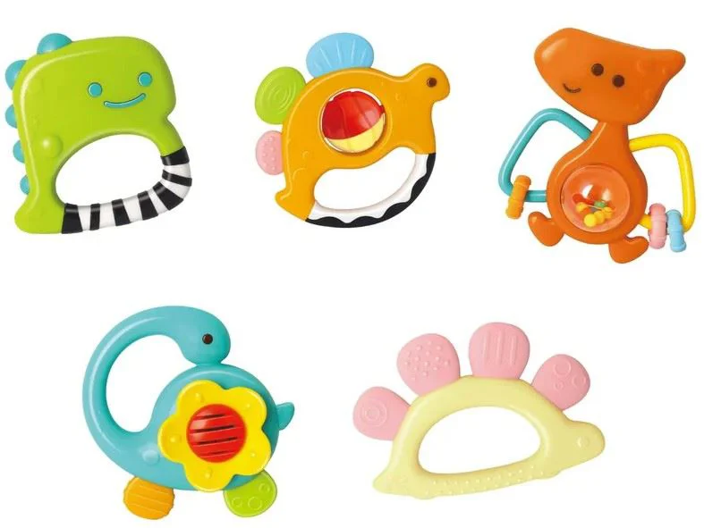 image for Набор погремушек Hola Toys Динозавры, 5 шт. foto