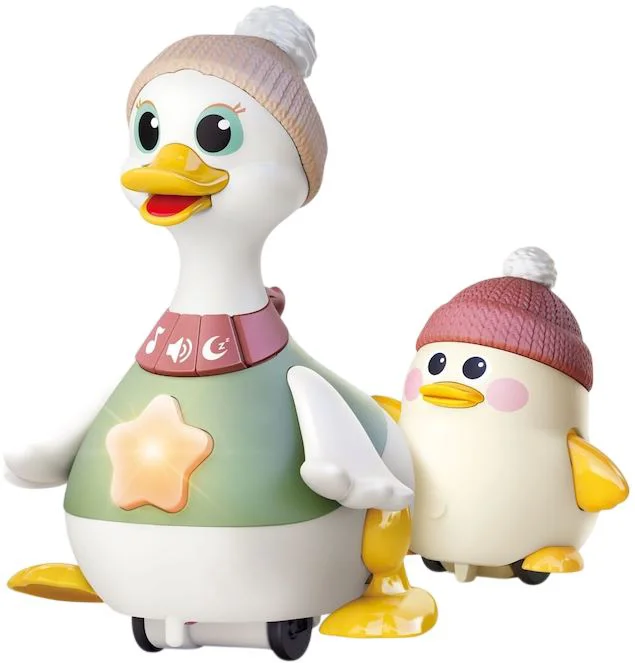 image for Интерактивная игрушка Hola Toys Мама утка и утёнок foto