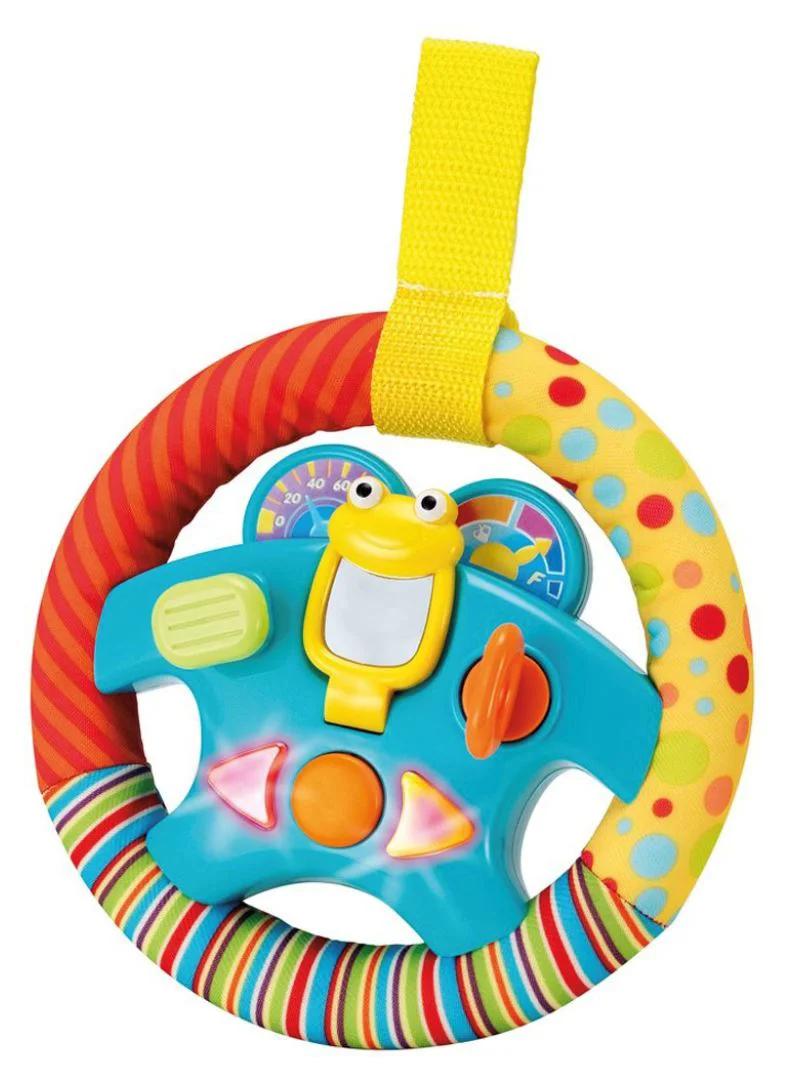 image for Интерактивная игрушка Winfun Руль для подвешивания, со звуками и светом foto