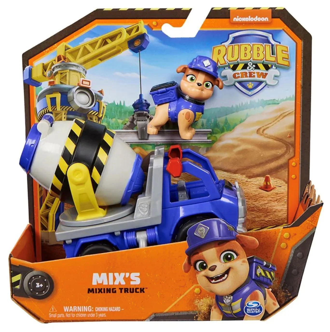 image for Игровой набор с фигуркой Spin Master Paw Patrol, Бетономешалка Микса foto