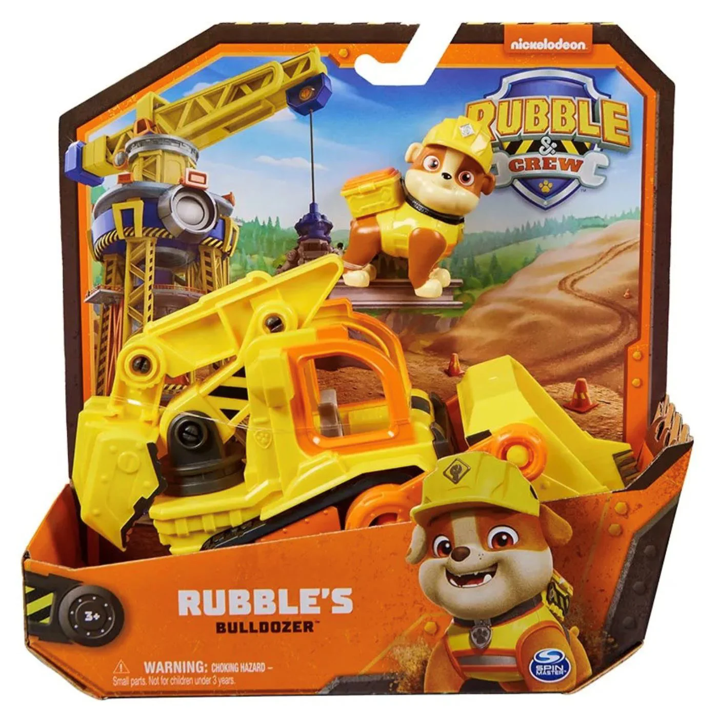 image for Игровой набор с фигуркой Spin Master Paw Patrol, Бульдозер Раббла foto