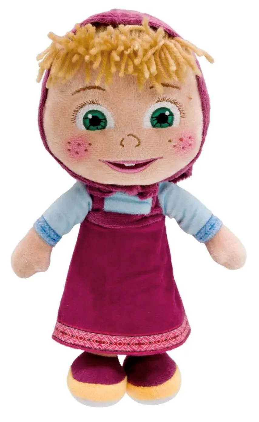 Мягкая игрушка Masha and the Bear Маша, 28 см foto