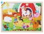 Puzzle din lemn Woody Animale de la ferma, 48 el. foto