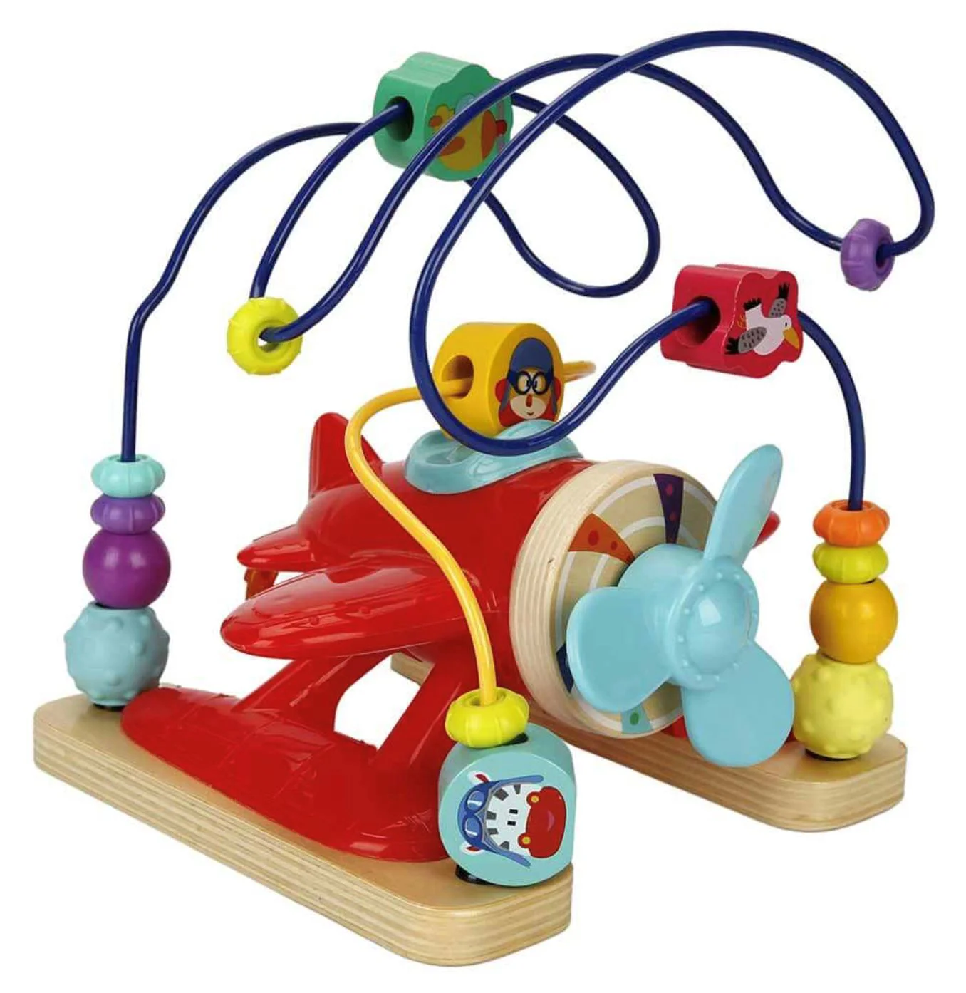 image for Деревянная игрушка Top Bright Самолет-лабиринт foto