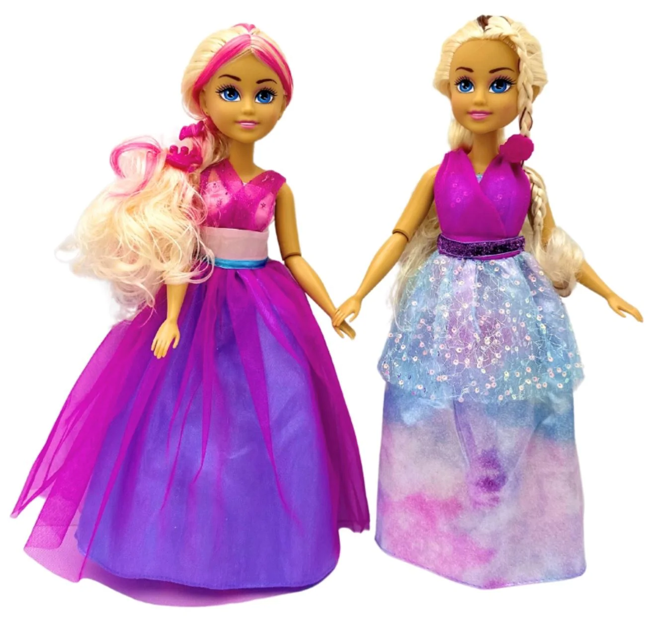 image for Papusa Sasa Girls Printesa blonda, 2 tipuri, 34 cm foto