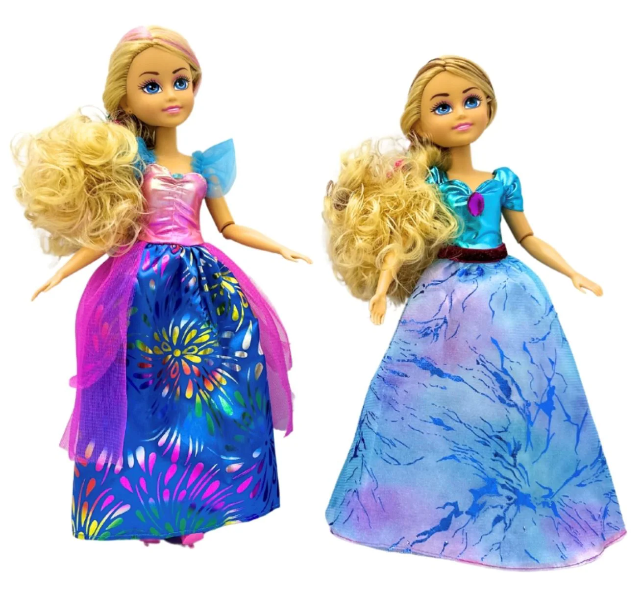 image for Papusa Sasa Girls Printesa cu accesorii de par, 2 tipuri, 34 cm foto