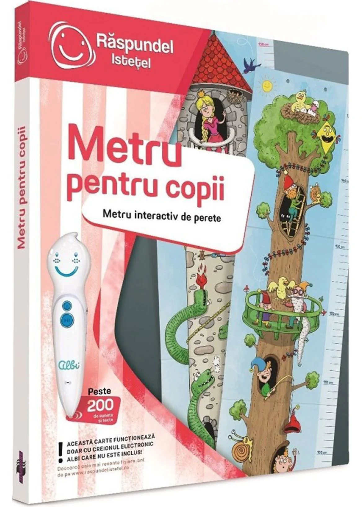 image for Интерактивная книга для детей Răspundel Istețel Ростомер foto