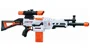 Blaster electrica cu luneta de Fast Pioneer cu gloante din spuma, 48 proiectile foto