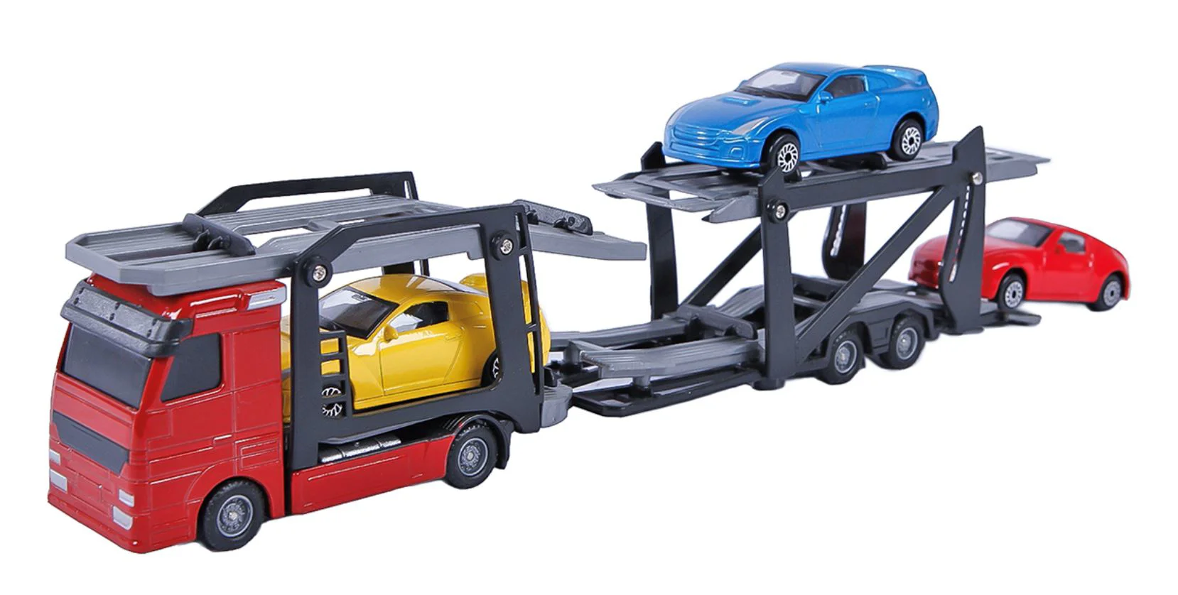 Set de joaca TechnoDrive Transportator auto, 26 cm foto