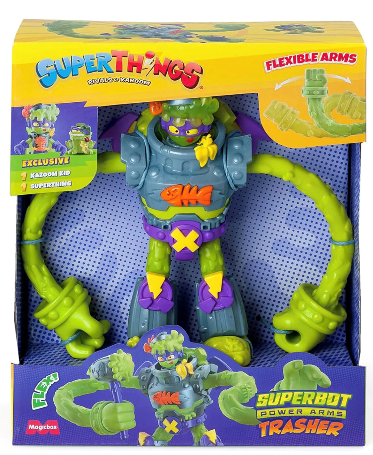image for Set de joaca Superthings Superbot Trasher foto