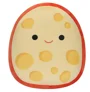 Jucarie de plus Squishmallows Cascaval Gouda Mannon, 30 cm foto