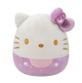 Jucarie de plus Squishmallows Hello Kitty, Violet foto