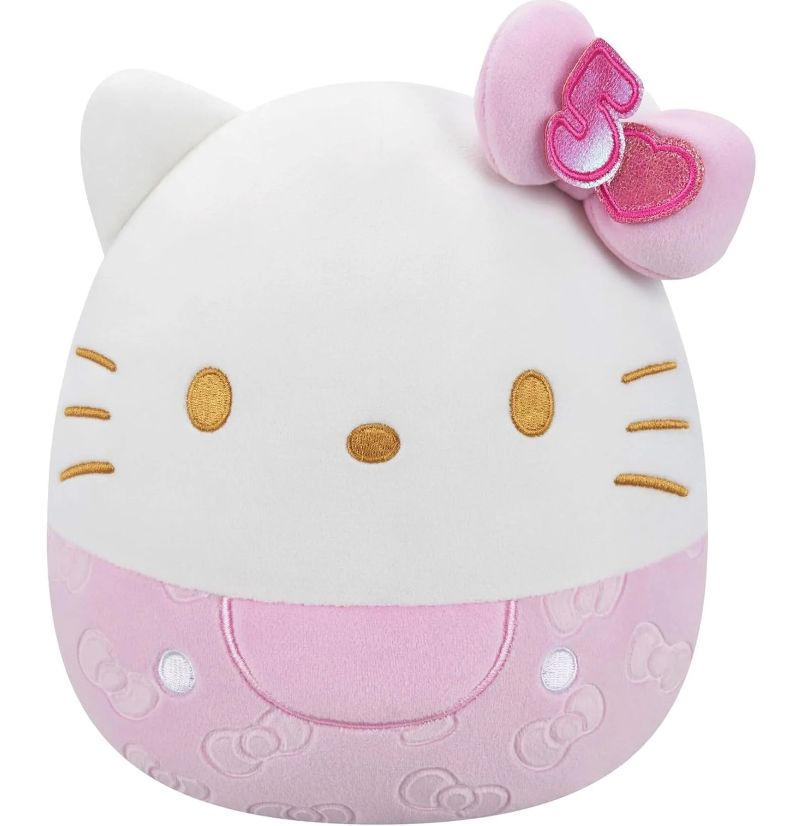 Jucarie de plus Squishmallows Hello Kitty, Roz foto