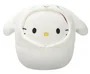 Jucarie de plus Squishmallows Hello Kitty in costum Cinnamoroll, 20 cm foto