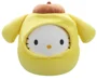 Jucarie de plus Squishmallows Hello Kitty, Pompompurin, 20 cm foto