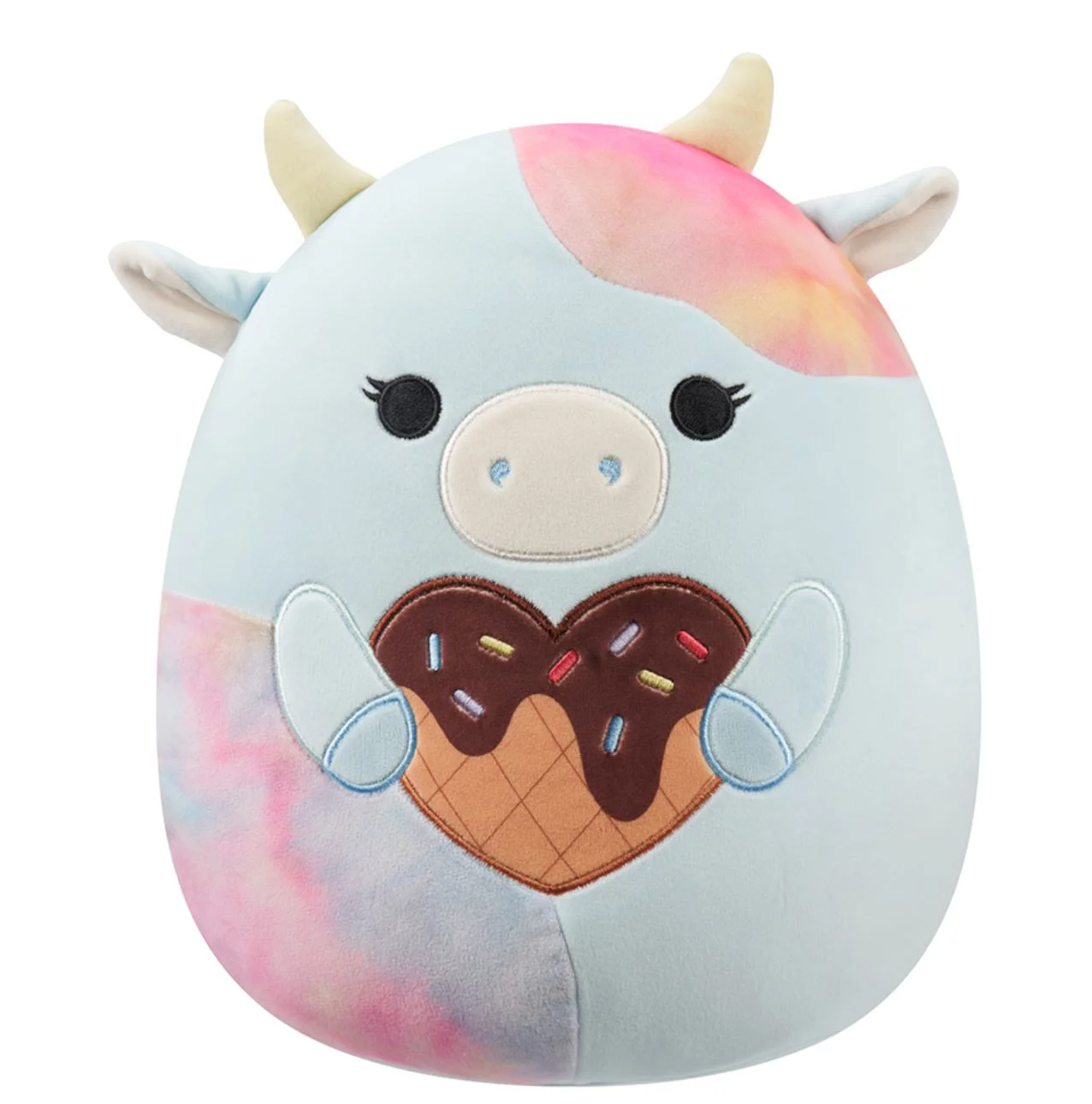 Jucarie de plus Squishmallows Vacuta Caedia, 19 cm foto
