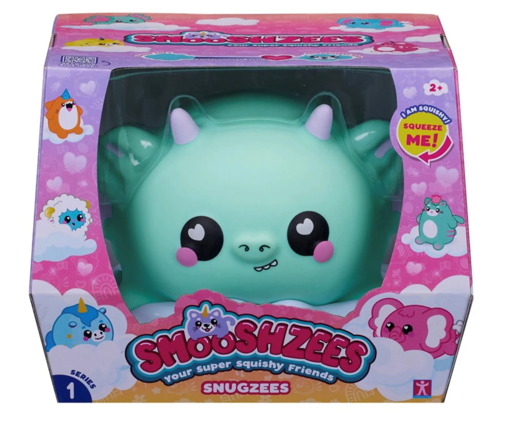 image for Антистресс-игрушка Smooshzees Дракон Джейд foto