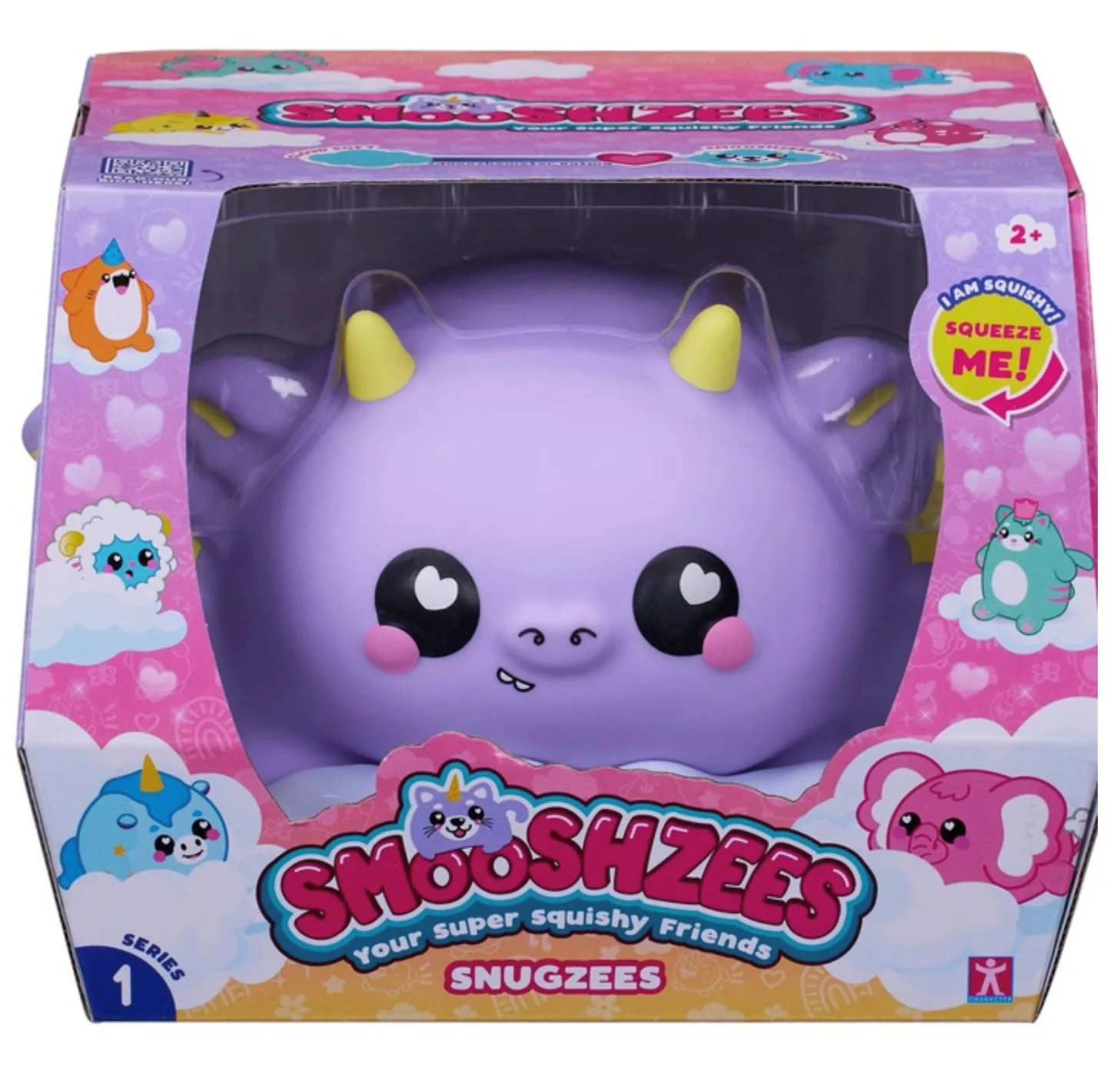 image for Антистресс-игрушка Smooshzees Дракон Паффин foto