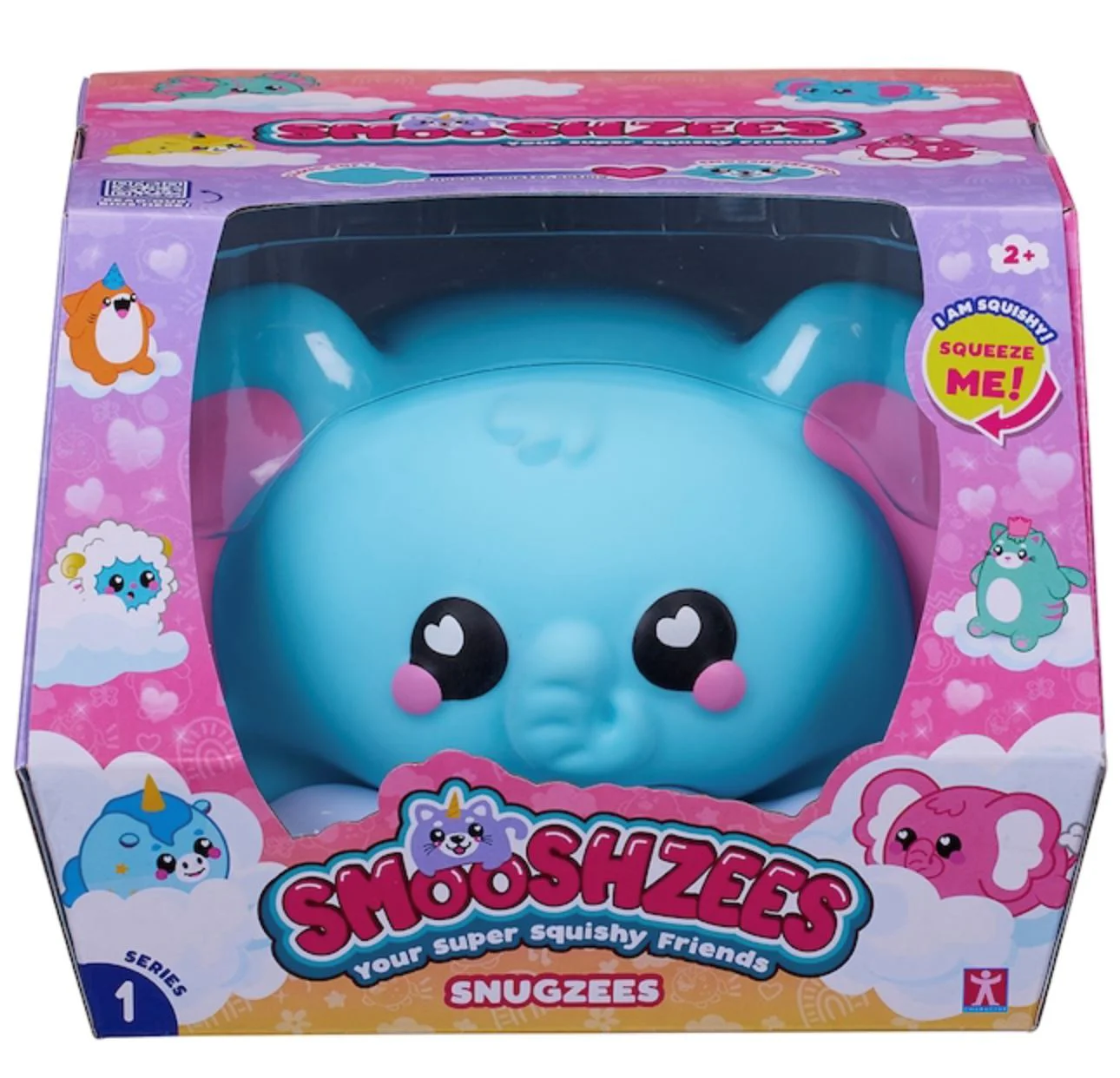 image for Антистресс-игрушка Smooshzees Слонёнок Луна foto