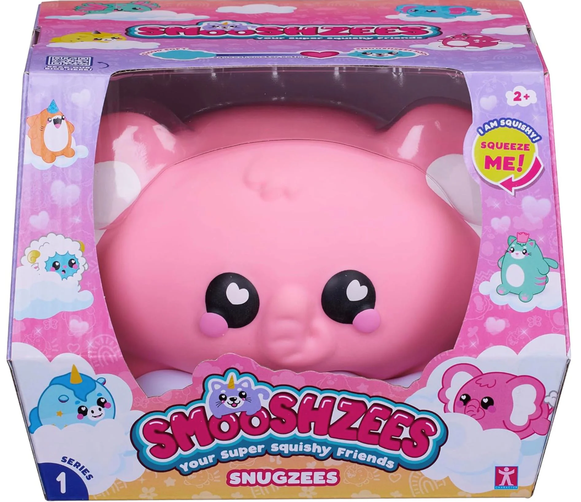 image for Антистресс-игрушка Smooshzees Слон Bubblez foto