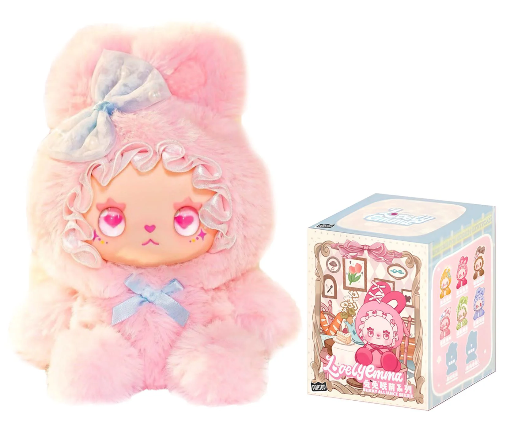 image for Мягкая игрушка Pop Top сюрприз Lovely Emma, Зайчики, в ассортименте foto