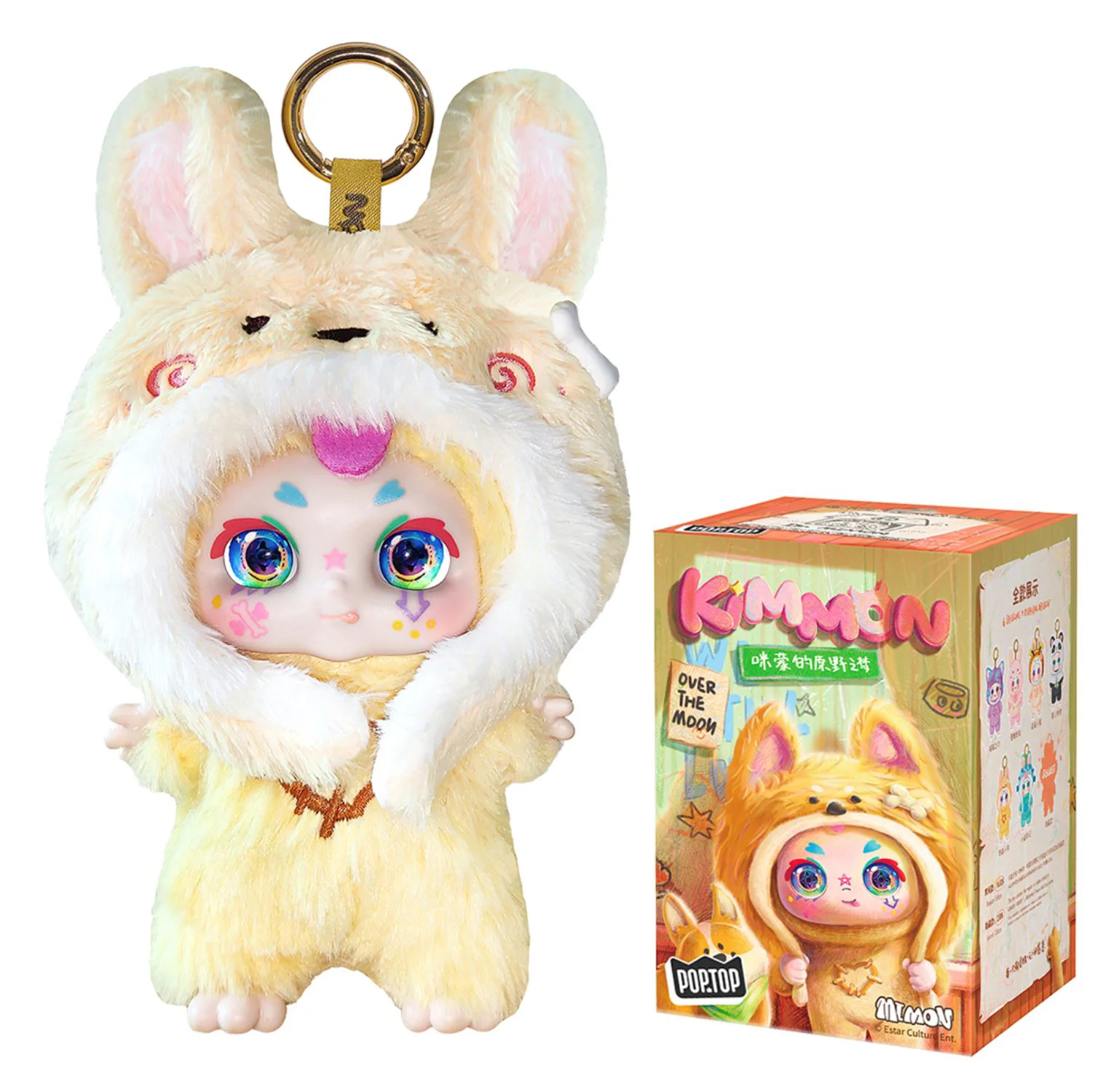 image for Мягкая игрушка Pop Top Брелок Over The Moon, в ассортименте foto
