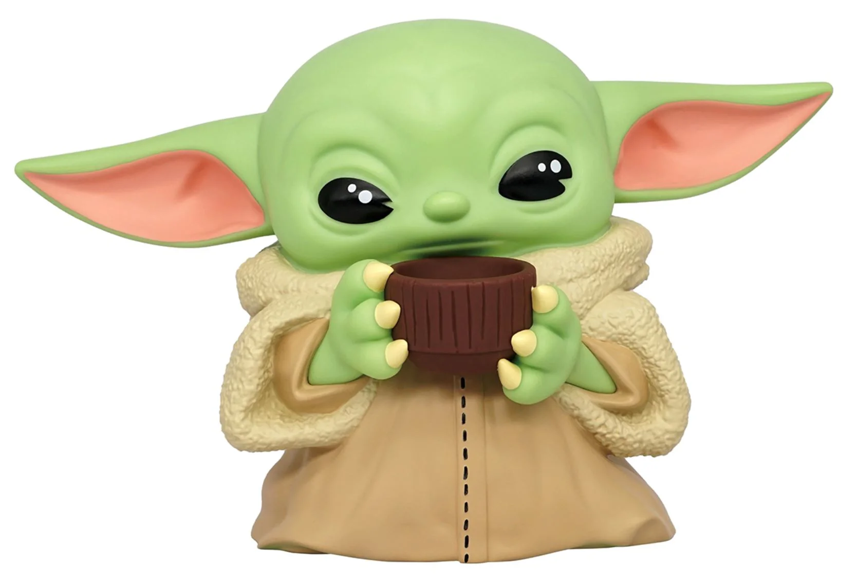 image for Копилка из пластика Monogram Grogu с чашкой foto