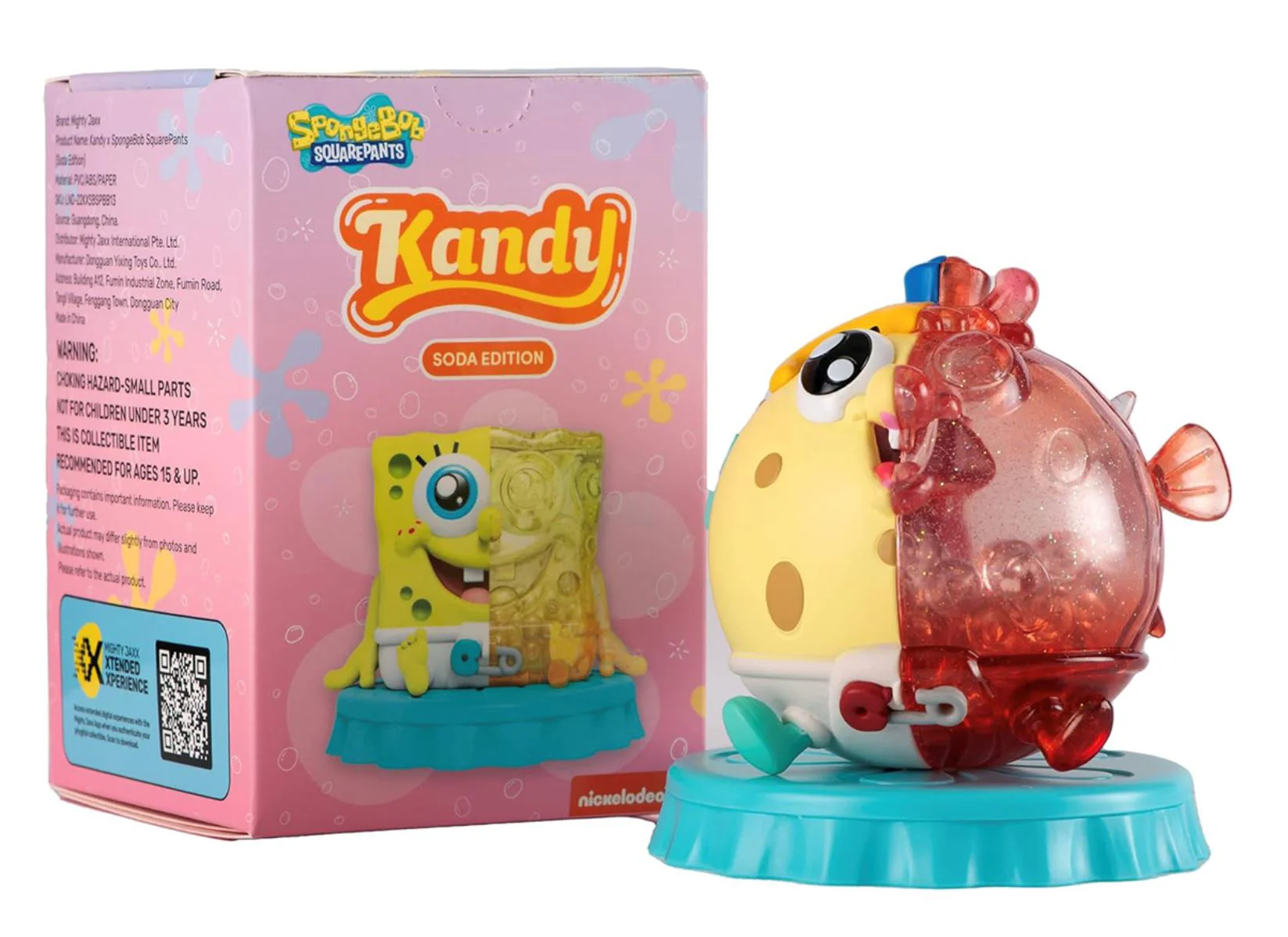 image for Figurina surpriza Mighty Jaxx SpongeBob, 10 cm foto