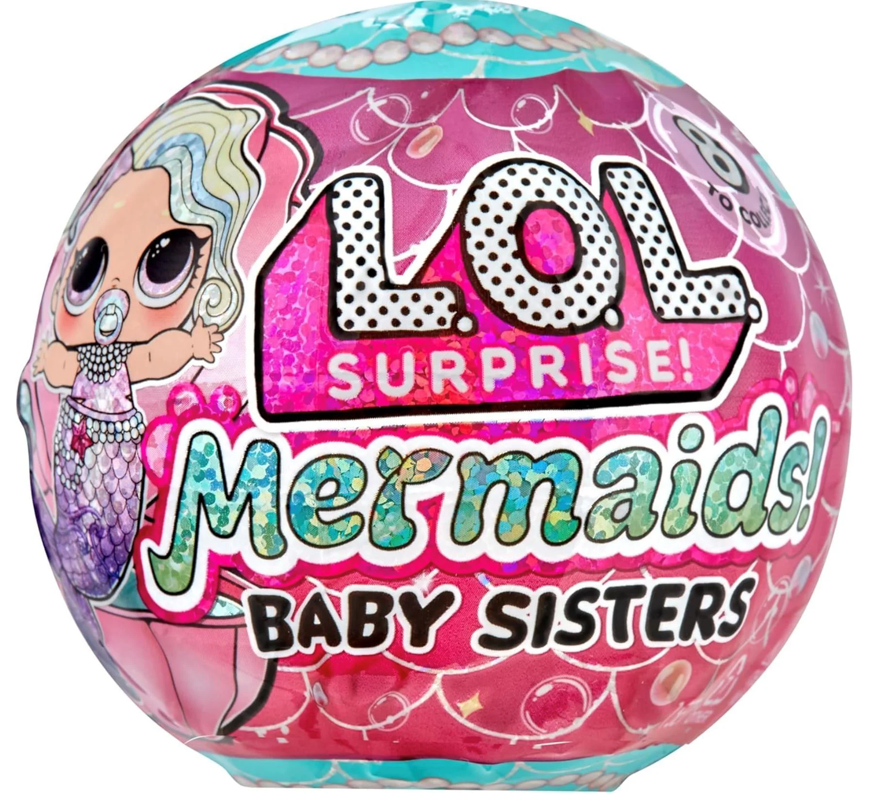 image for Papusica L.O.L. Surprise! Seria Mermaids, Baby Sisters foto