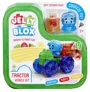 Set de constructie Jelly Blox cu blocuri senzoriale, Tractor, 12 el. foto
