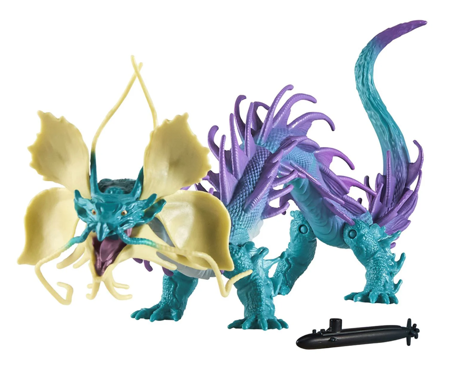 image for Figurina Godzilla vs. Kong Tiamat cu submarin, 15 cm foto