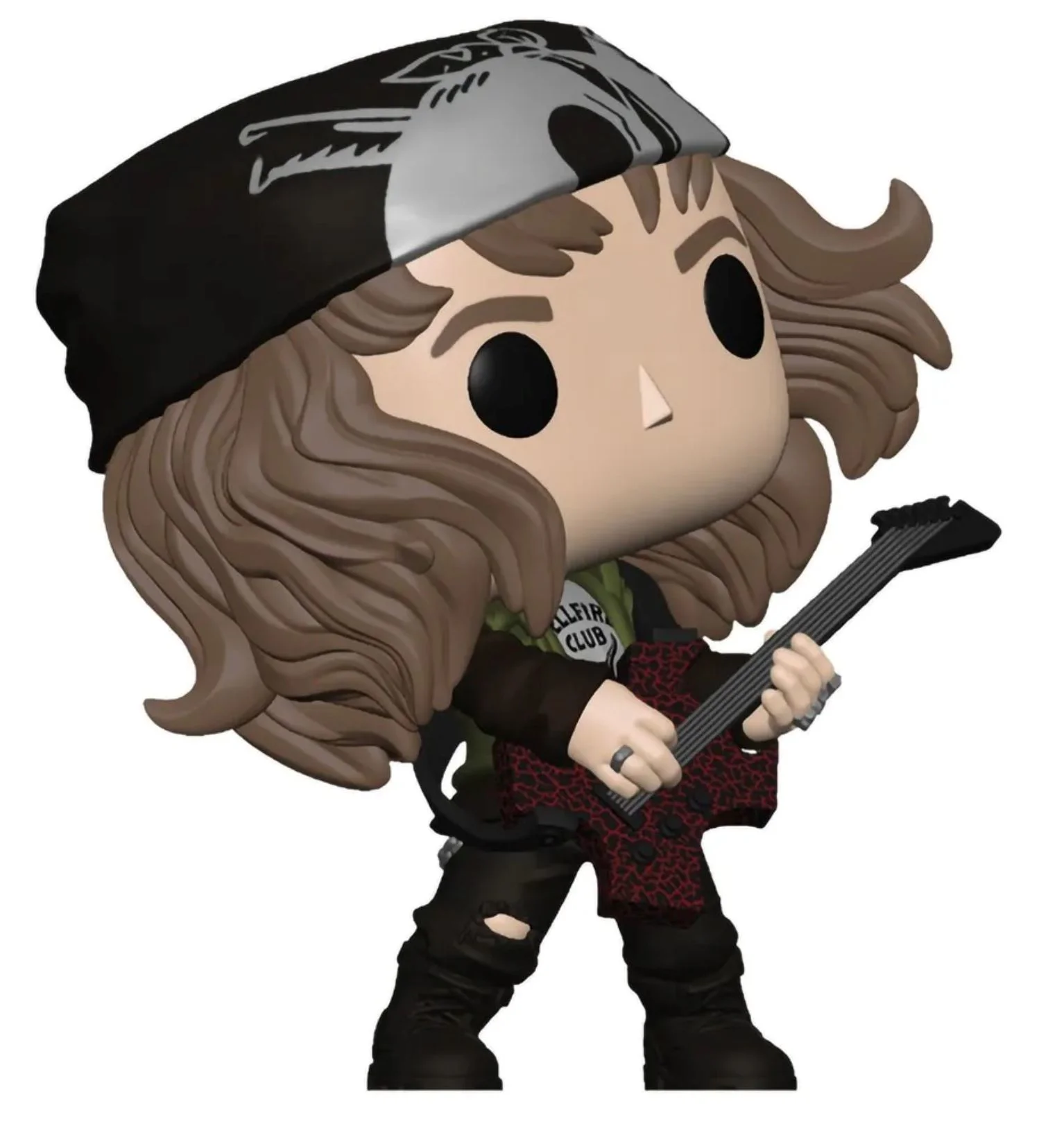 Figurina Funko Pop Eddie cu chitara, 9 cm foto