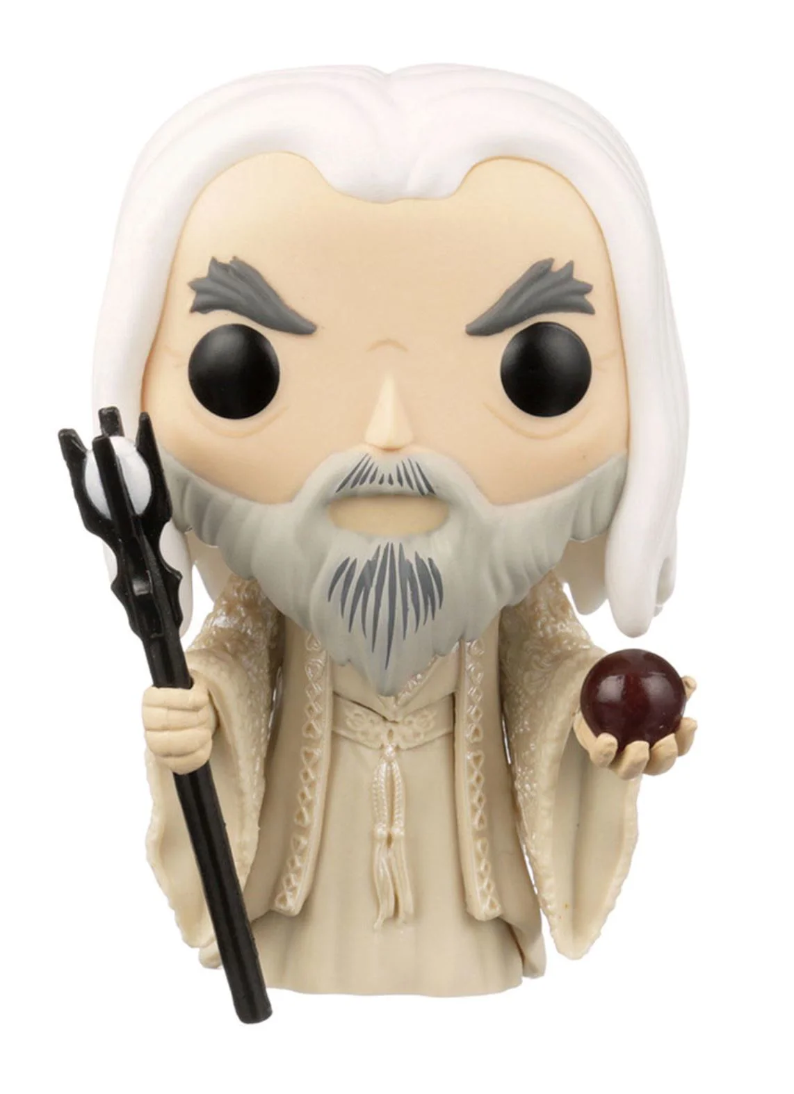 Figurina de colectie Funko Pop Saruman, 10 cm foto