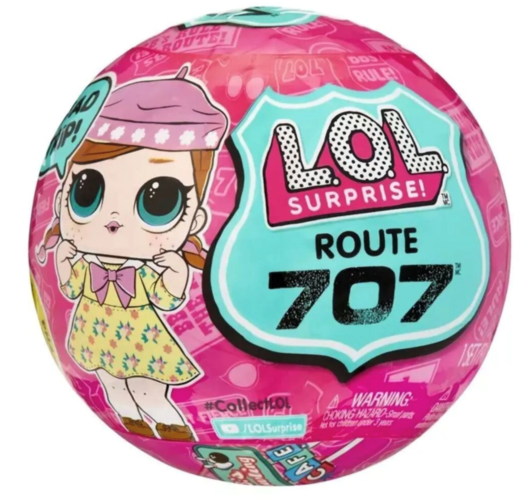 image for Papusica L.O.L. Surprise Route 707, 9 cm foto