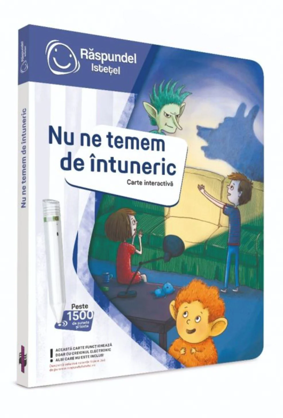 image for Обучающая книга Răspundel Istețel Мы не боимся темноты foto