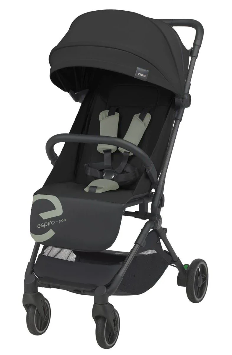 image for Carucior de plimbare pliabil Espiro Pop 10 Black Lucerice foto