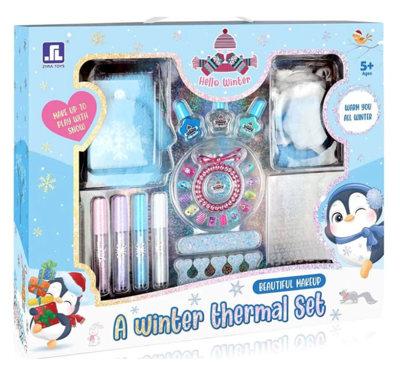 image for Set cu produse de machiaj Zyra Toys cu ciorapi si manusi foto