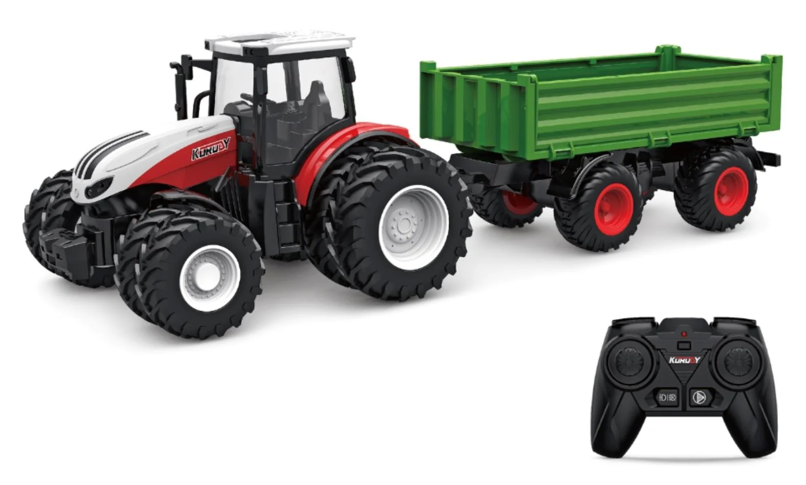 image for Masina cu telecomanda Essa Toys Tractor cu remorca, 1:24 foto