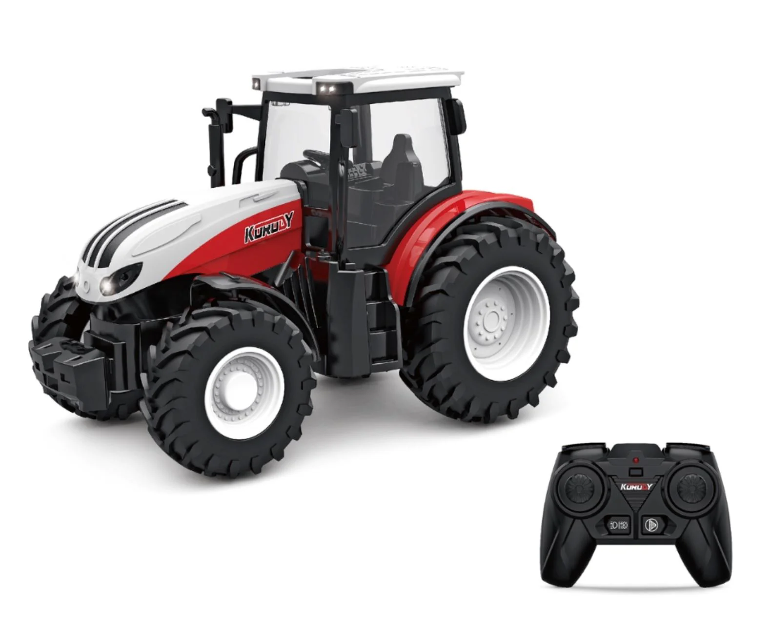 image for Masina cu telecomanda Essa Toys Tractor cu lumini, 1:24 foto