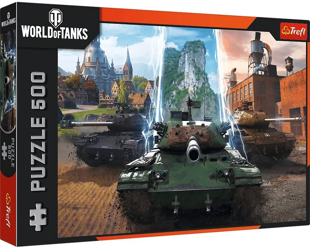 image for Puzzle Trefl  World of Tanks: Time for Action!, 500 el. foto